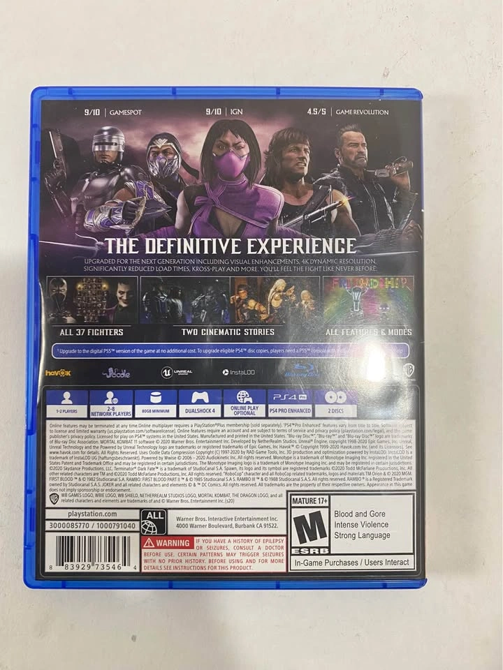 PS4 Mortal Kombat 11 Ultimate - photo 2