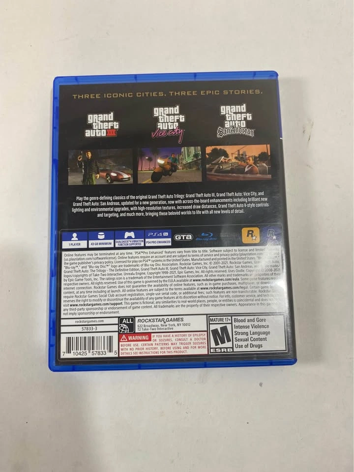 PS4 GTA Trilogy - photo 2