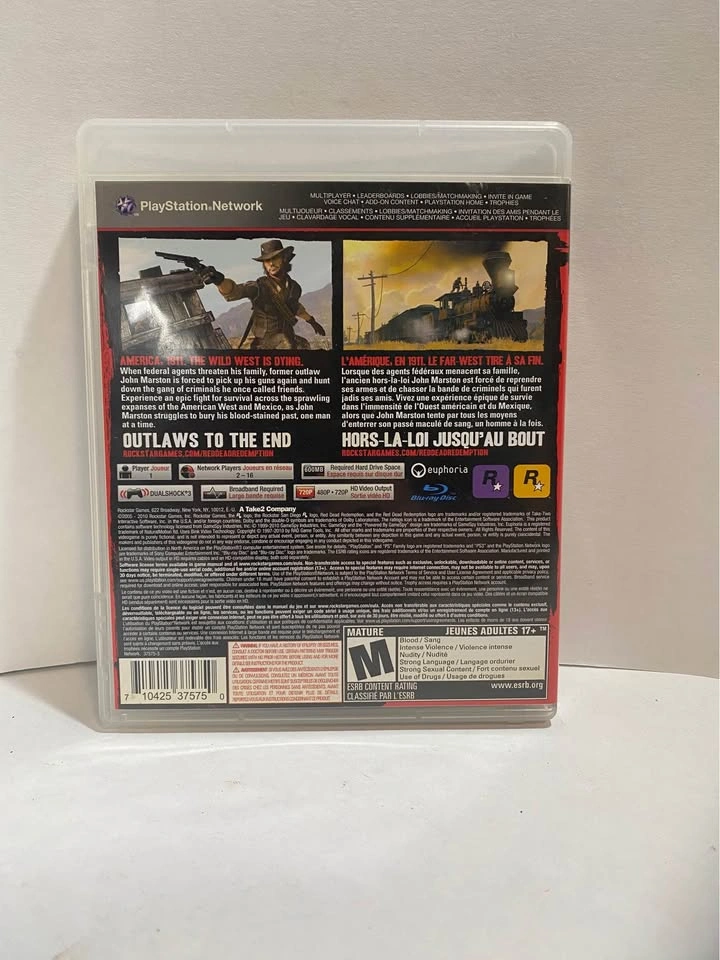 PS3 Red Dead Redemption - photo 2