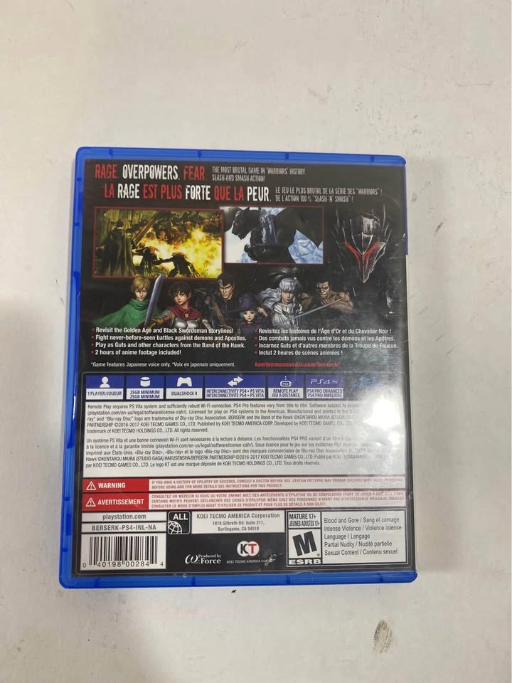 PS4 Berserk and the Band of the Hawk - photo 2