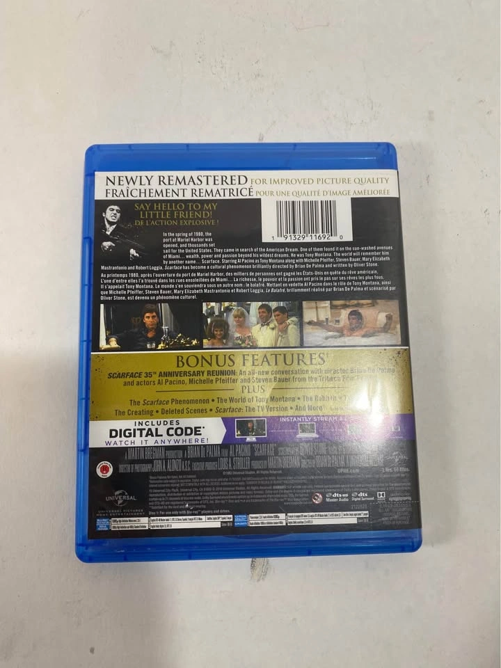 Blu-ray Scarface Gold Edition - photo 2