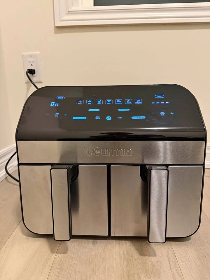 Gourmia 10-Quart Dual Basket Digital Air Fryer
