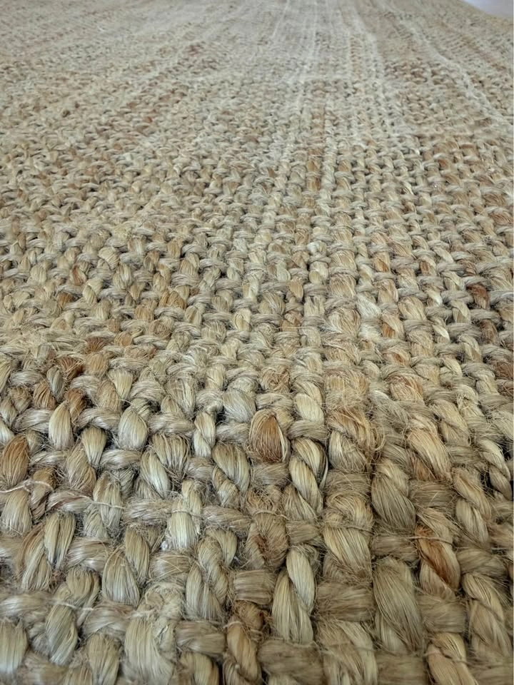 5x7 Jute Area Rug (MOVING SALE) - photo 2