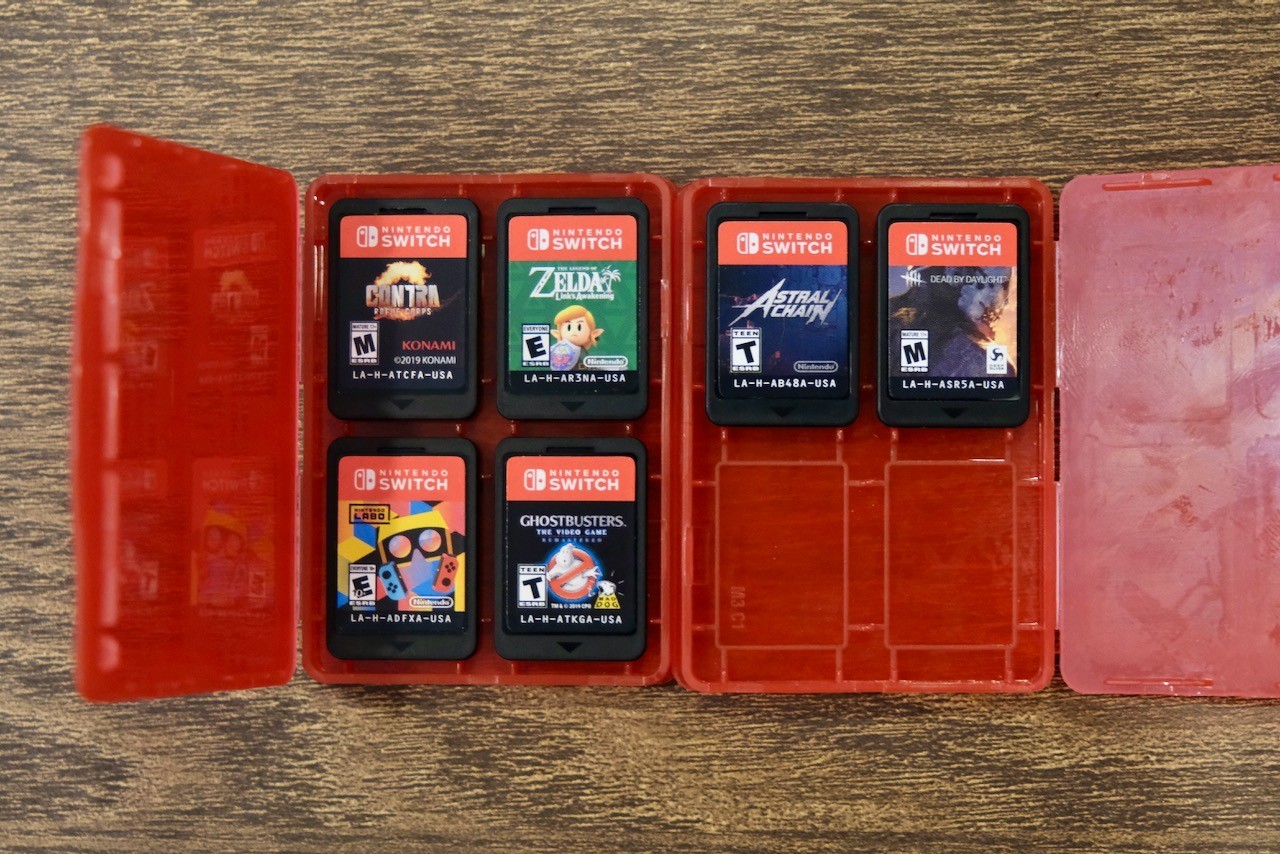 Nintendo Switch (Original Model) + Carrying Case & 6 Games - photo 4