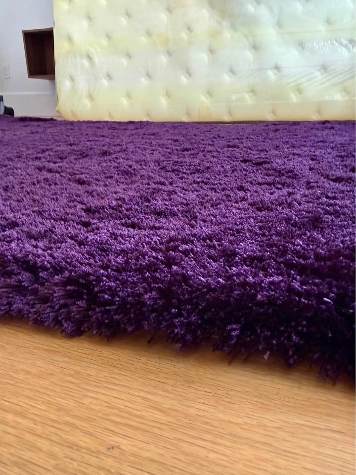 5x8 Purple Shag Rug (MOVING SALE)