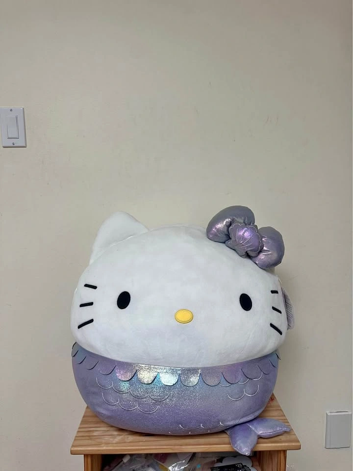 NWT Giant Special Edition Hello Kitty Mermaid Squishmallow