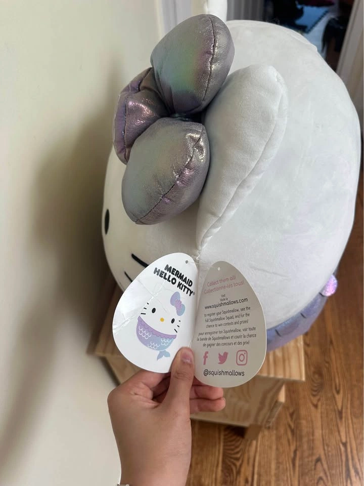 NWT Giant Special Edition Hello Kitty Mermaid Squishmallow - photo 3