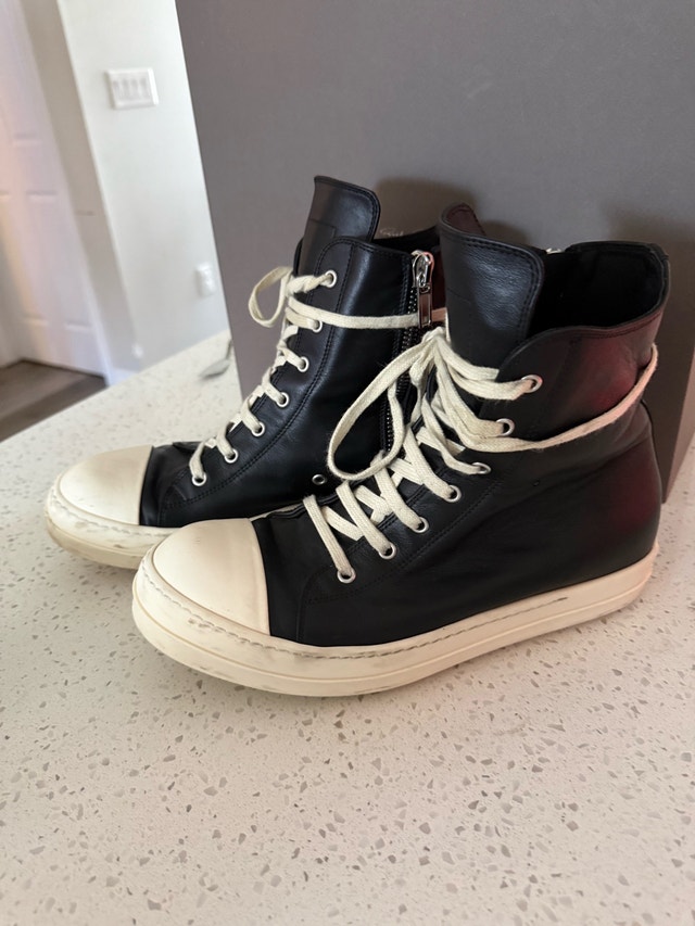 Rick Owens Hollywood | Full Grain | Black & Milk - photo 2