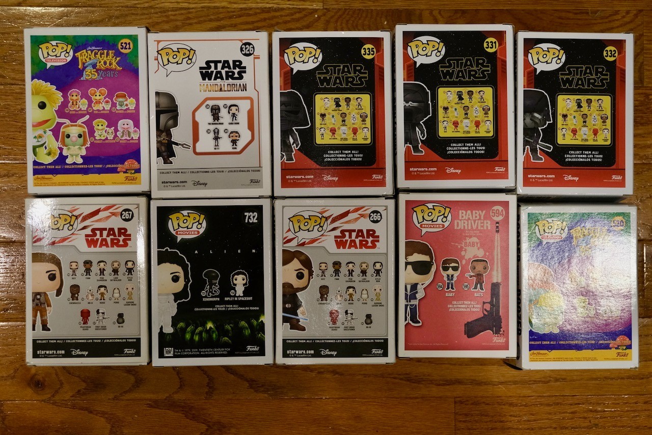 Funko Pop! Lot of 10 Figures - NIB - Mint/Near Mint - photo 2