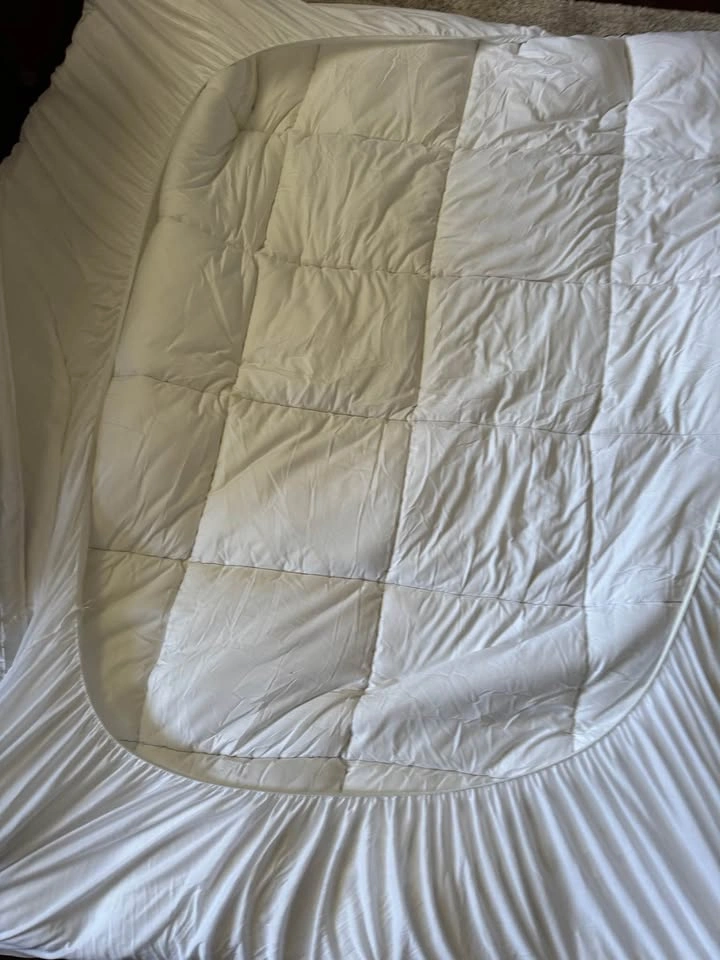 Quilted Mattress Pad Pillow Top Cover - photo 2