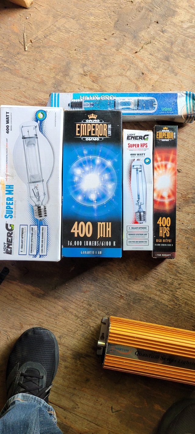 400W Electronic Ballast, Reflector & Grow Bulbs - photo 3