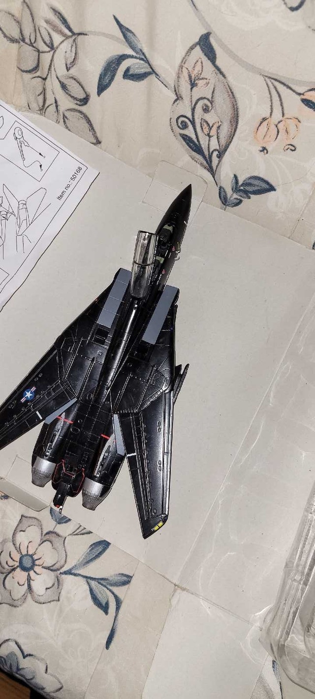 1/72 Diecast F14A Black Bunny - photo 3