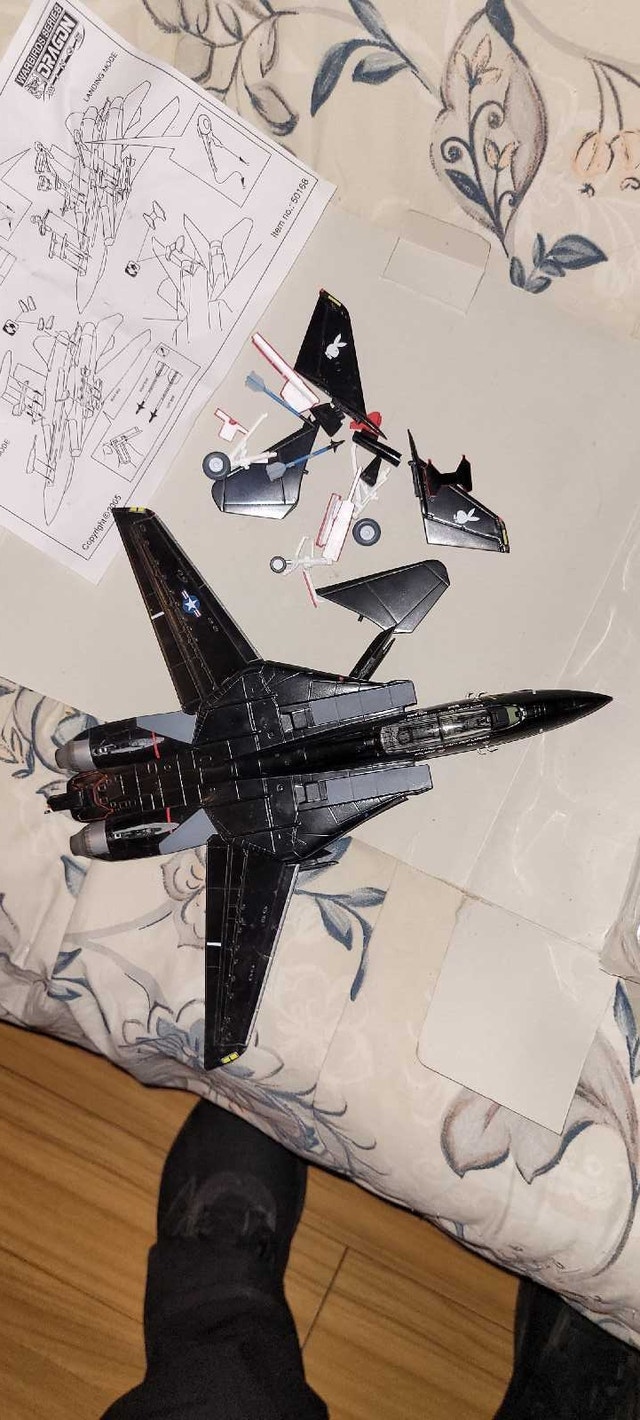1/72 Diecast F14A Black Bunny - photo 4