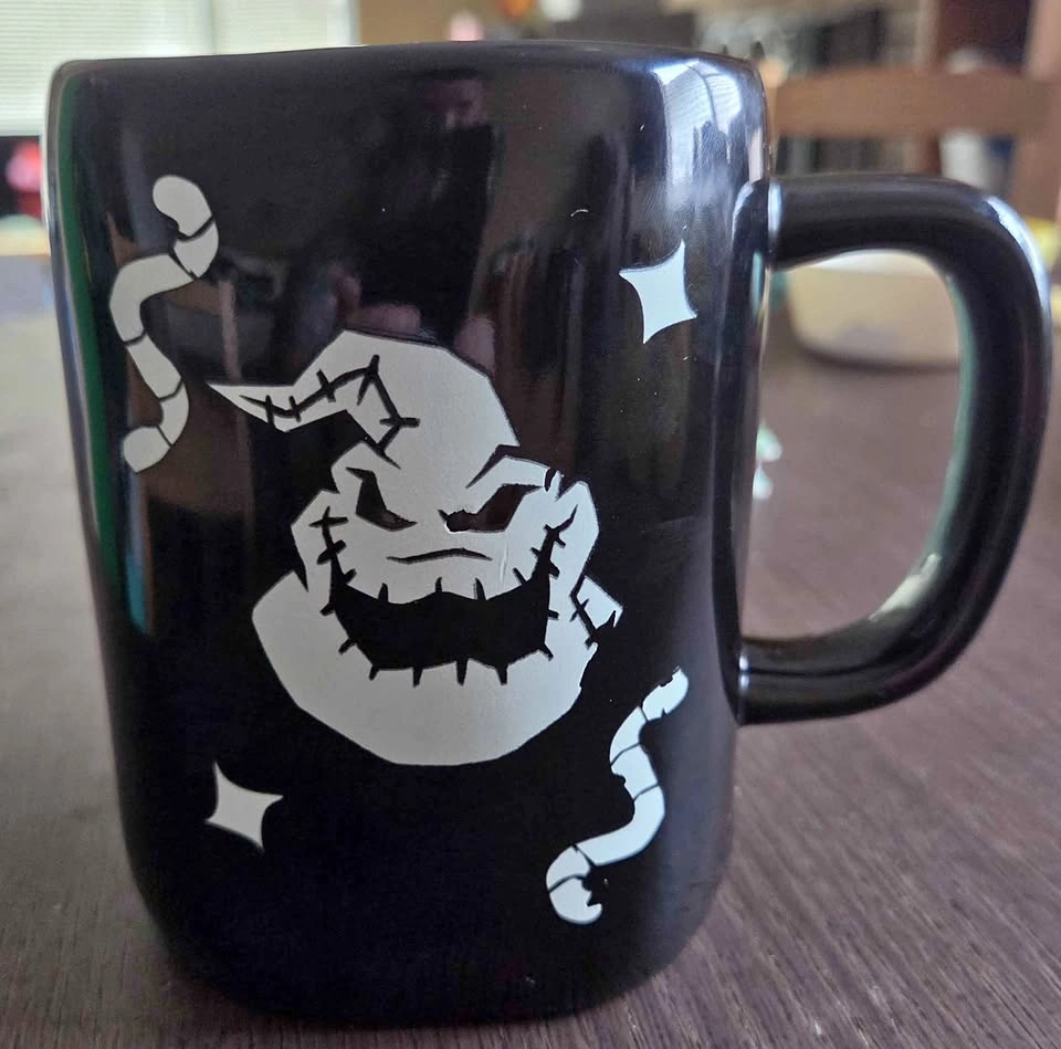 Rae Dunn Oogie Boogie Glow in Dark Mug