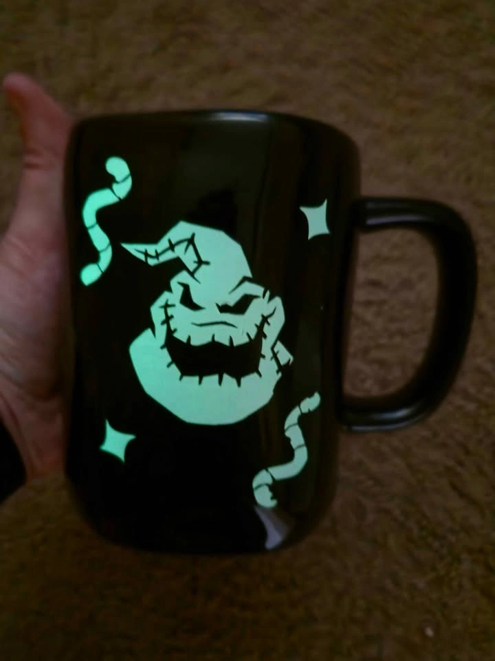 Rae Dunn Oogie Boogie Glow in Dark Mug - photo 4