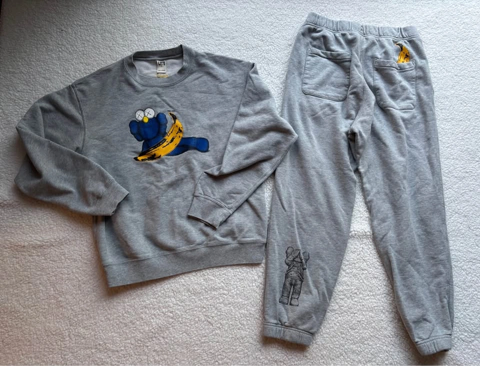 Uniqlo Kaws x Andy Warhol Sweat Set (Size S) - photo 2