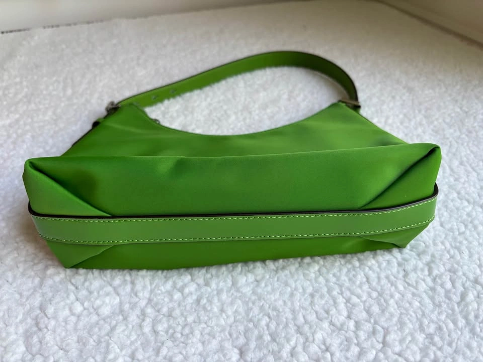 Kate Spade Avocado Green Nylon Sam Icon Shoulder Hobo Bag - photo 4