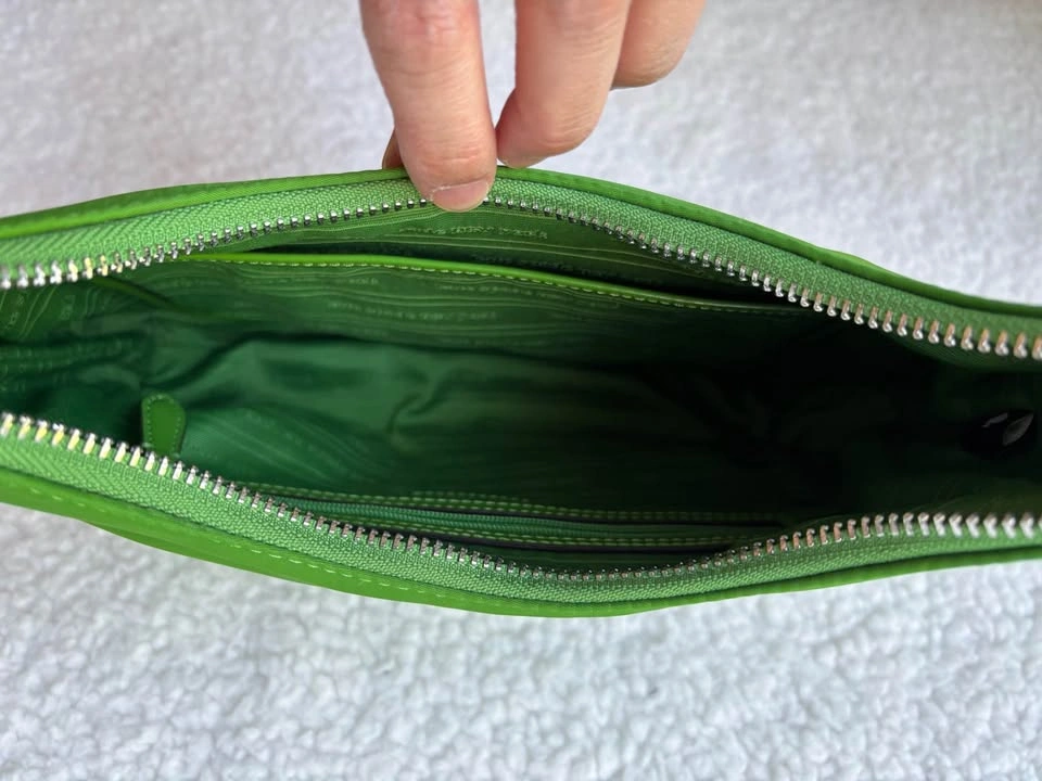 Kate Spade Avocado Green Nylon Sam Icon Shoulder Hobo Bag - photo 5