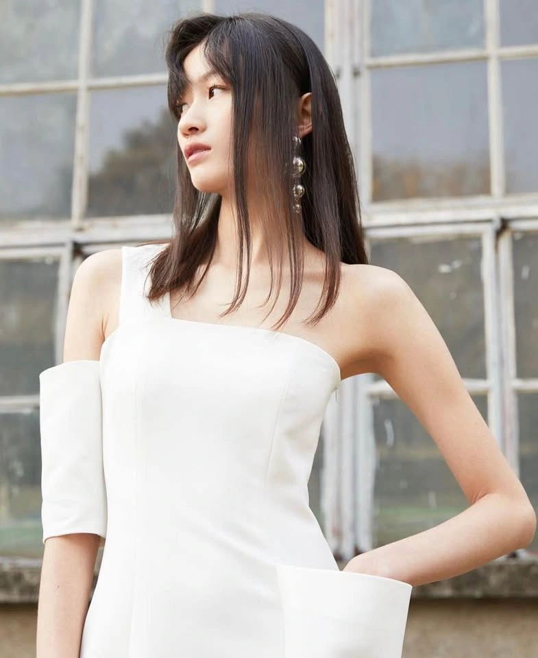 Blancore White Asymmetrical Dress - photo 2