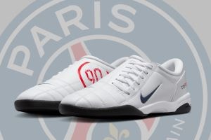 Nike T90 Paris Saint-Germain Sneakers Size 8.5 (IH4467-100) - EU - photo 2
