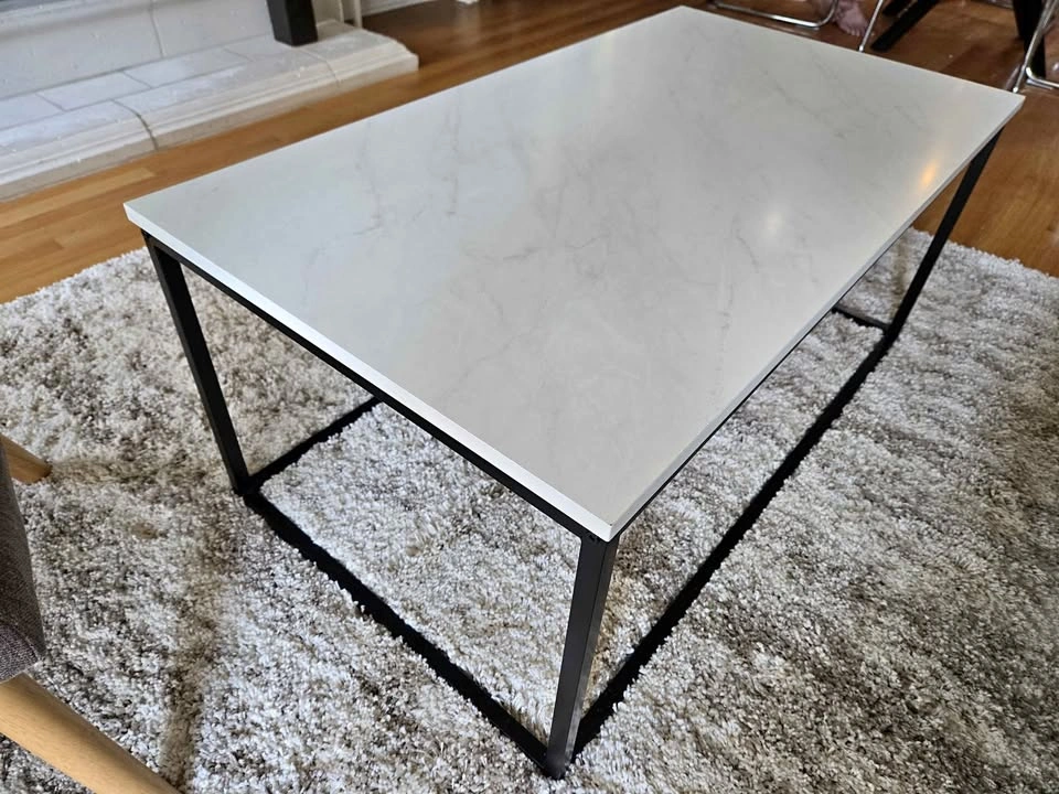 Excellent Condition Faux Marble Coffee Table