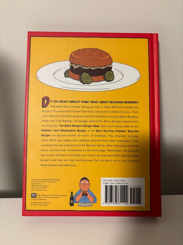 Bob's Burgers Burger Book - photo 2