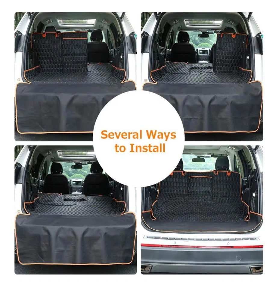 Dog Cargo Liner SUV Trunk Cover with Bumper Flap Protector - photo 2