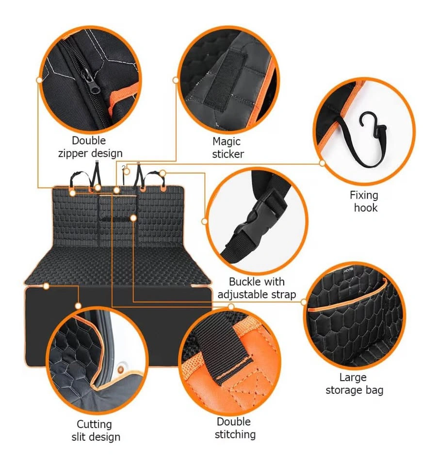 Dog Cargo Liner SUV Trunk Cover with Bumper Flap Protector - photo 5