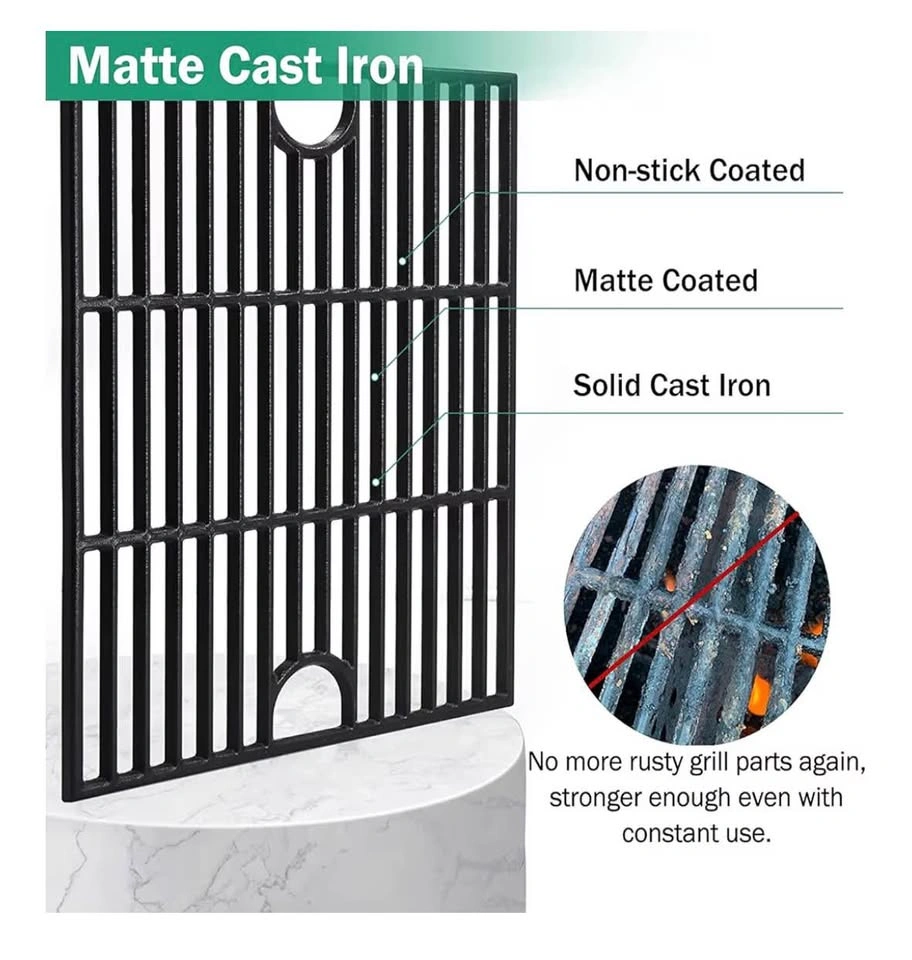 17 Inch Cast Iron Cooking Grates - Universal Replacement - photo 2