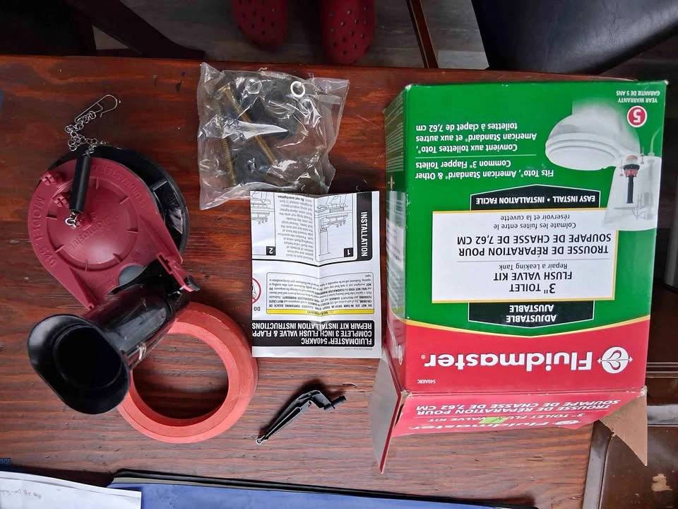 Toilet Valve Flush Kit 3"
