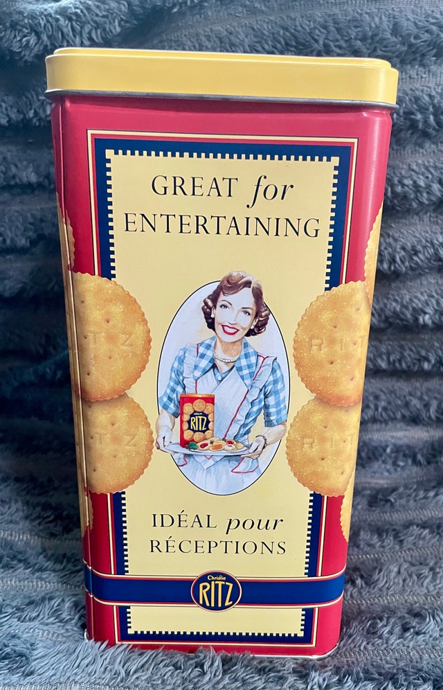 1995 Ritz Crackers 60th Anniversary Tin - photo 2
