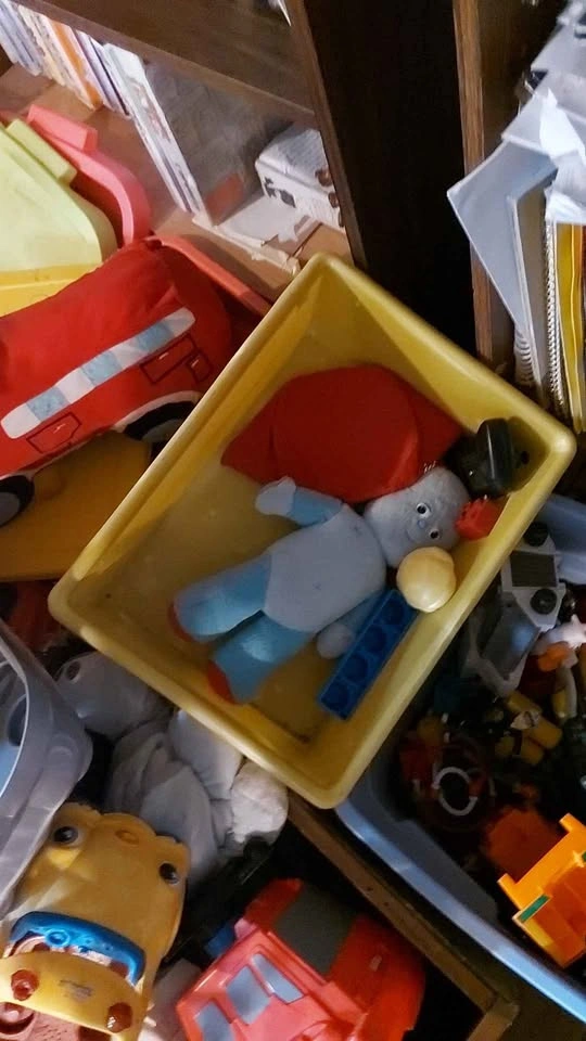 Assorted Kids Toy Lot - Cars, Trucks, Blocks, Igglepiggle Plush - photo 3