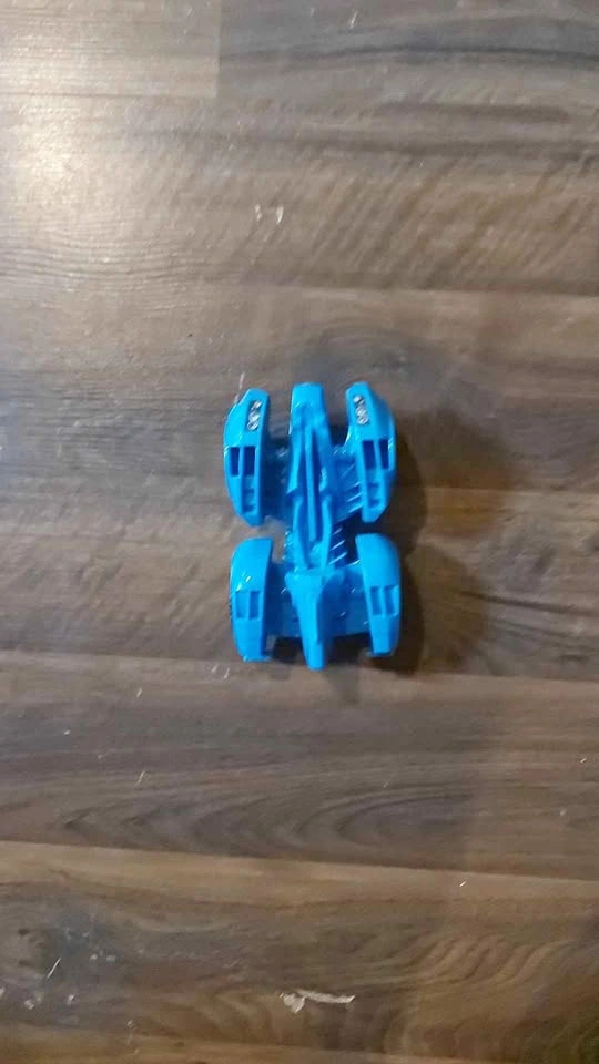 Blue Transforming Toy Car & Monster Truck