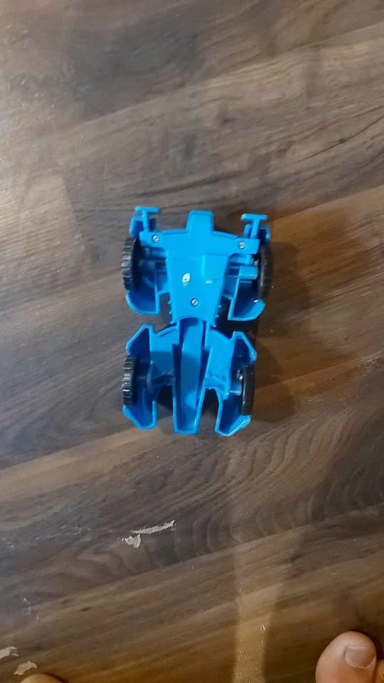Blue Transforming Toy Car & Monster Truck - photo 2