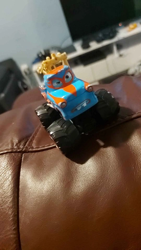 Blue Transforming Toy Car & Monster Truck - photo 4