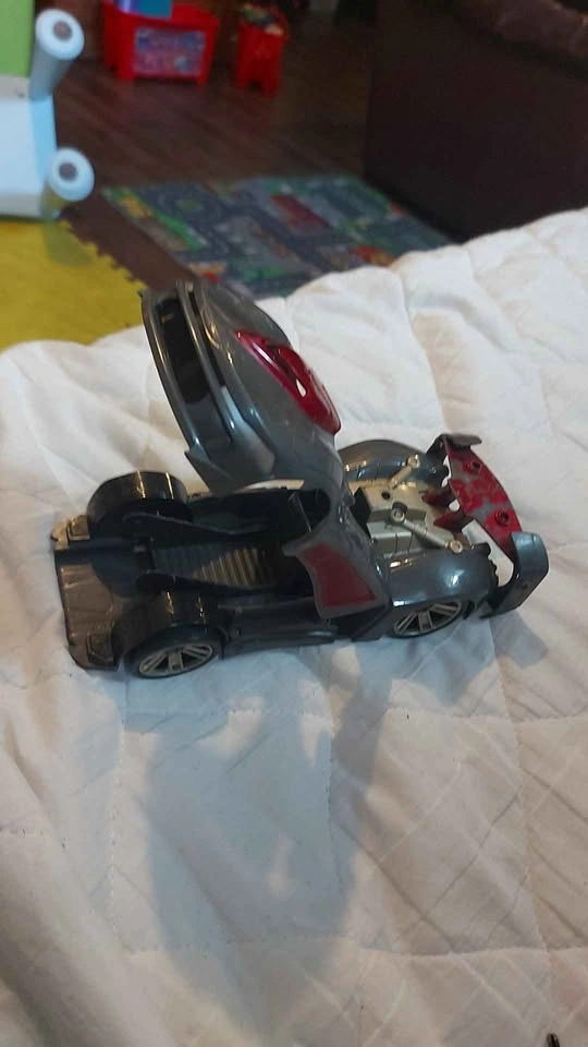 Gray and Red Transforming Toy Car - photo 3