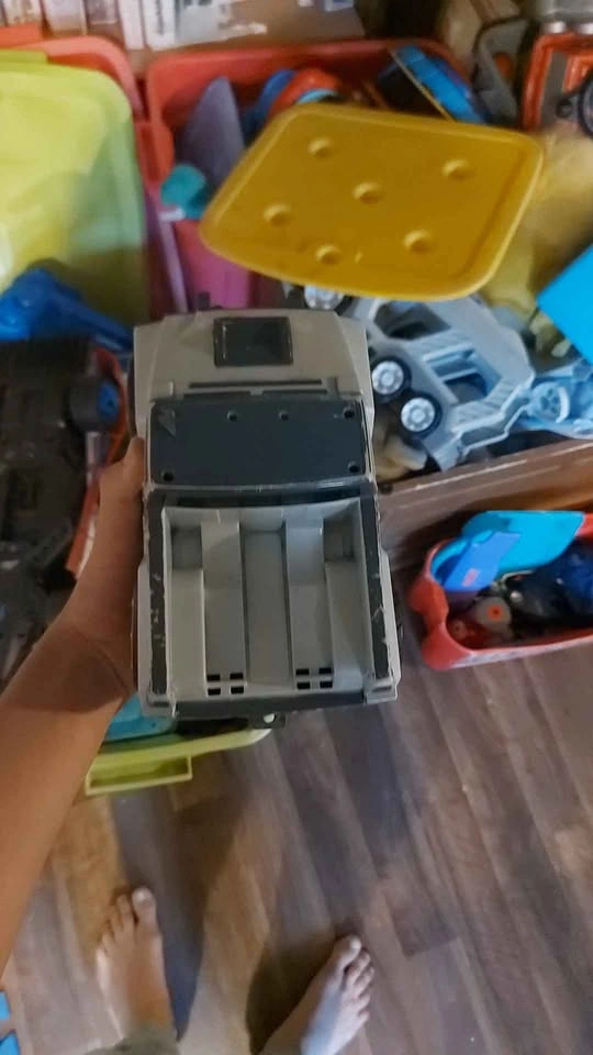 Gray and Red Transforming Toy Car - photo 4