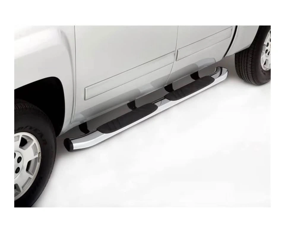 LUND 5" Oval Chrome Nerf Bars / Truck Side Steps – Pair - photo 4