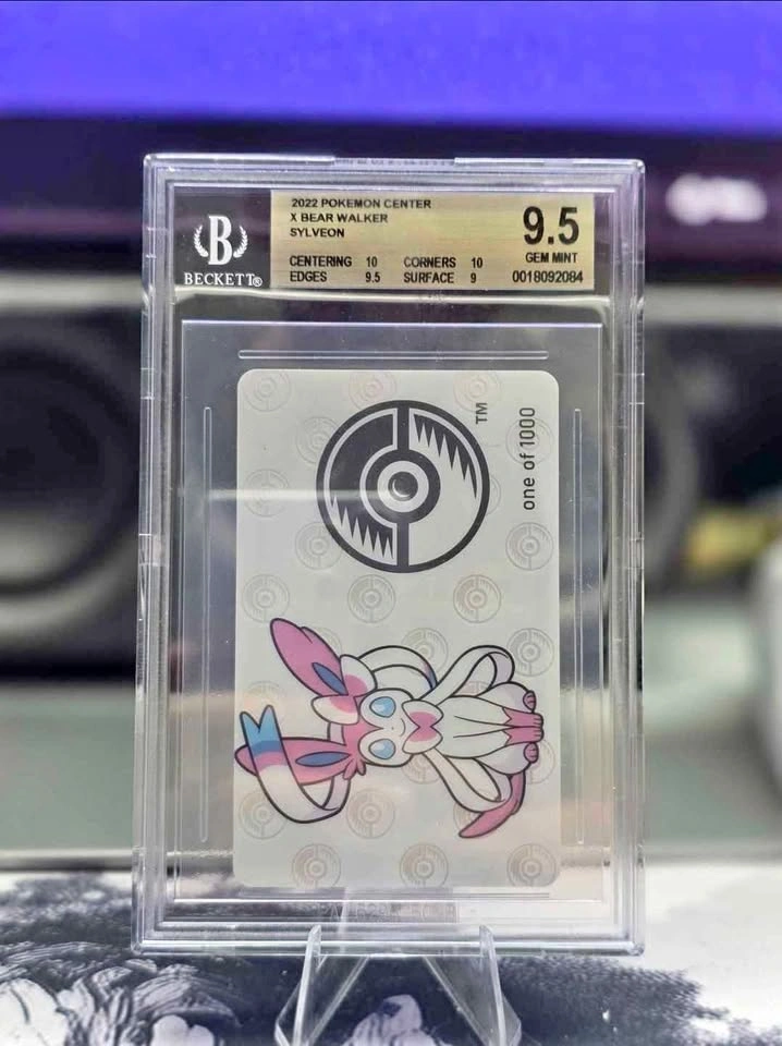 Bear Walker Pokemon Sylveon Skateboard BGS 9.5 Limited