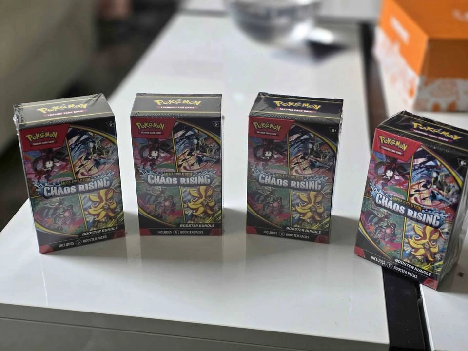 Pokemon Mega Evolution Chaos Rising Booster Bundles