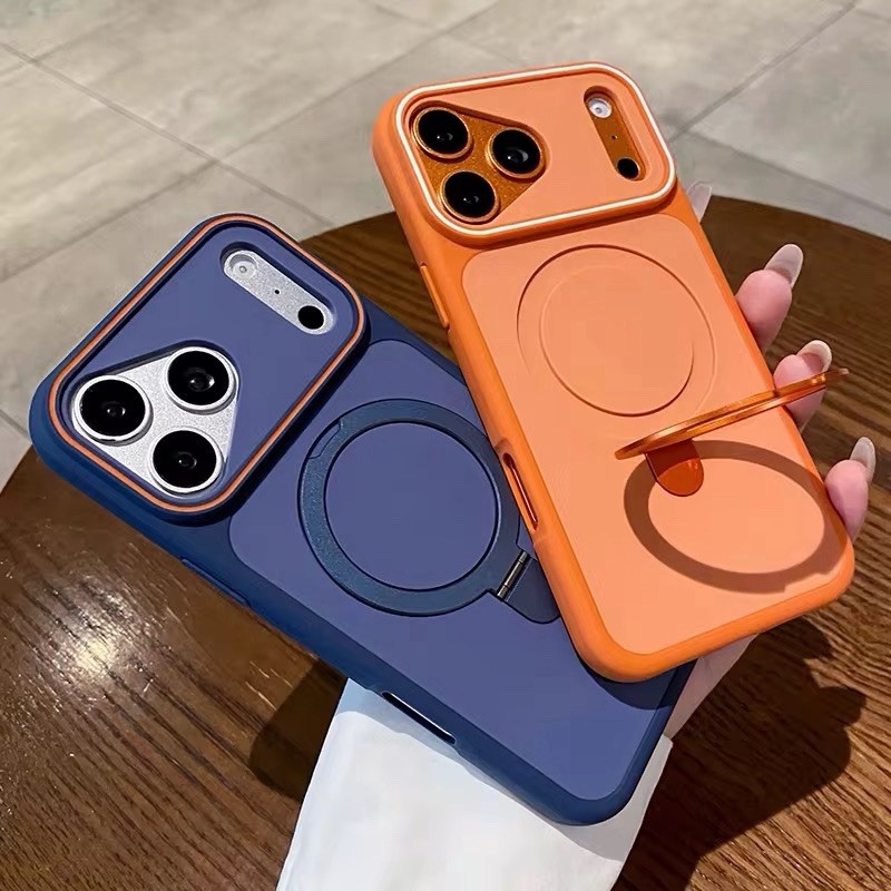 iPhone 17 Litchi Leather Case - Shockproof, Wireless Charging Co - photo 4