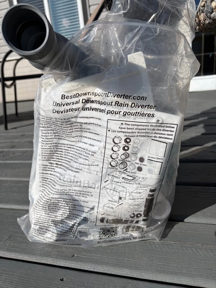 Rain Barrel and BestDownspoutDiverter Kit - photo 2