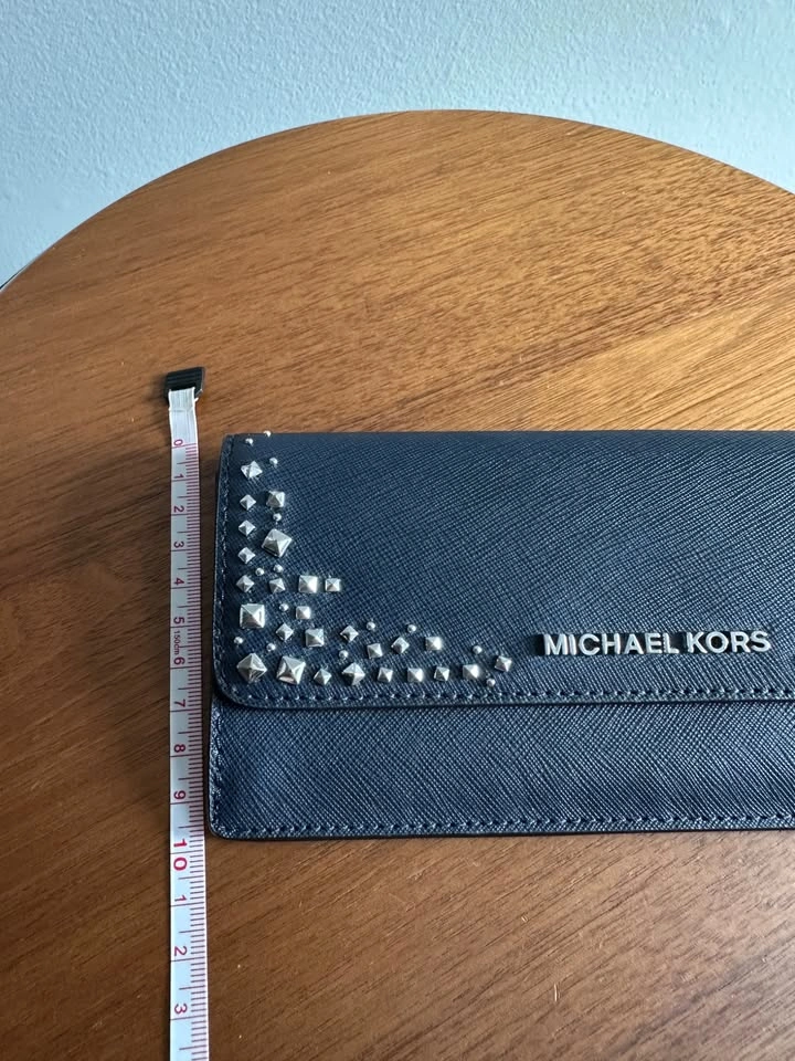Michael Kors Navy Blue Wallet - Large - photo 3