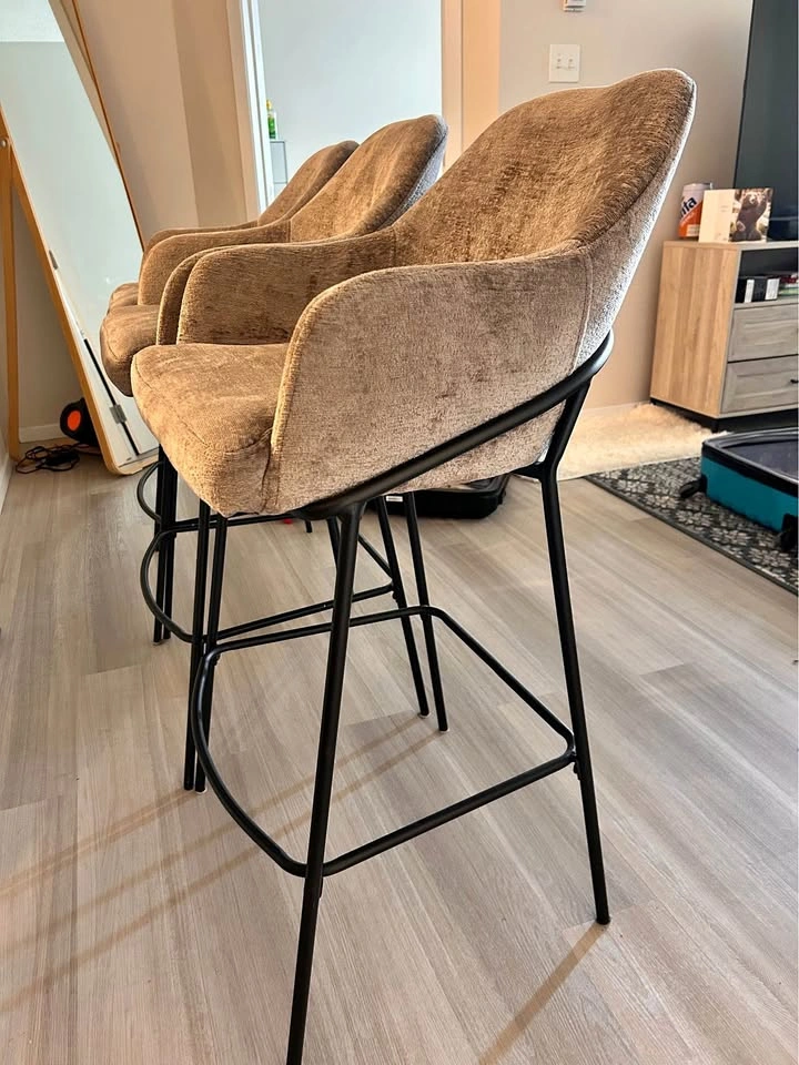 Luxury Bar Stools - Set of 3