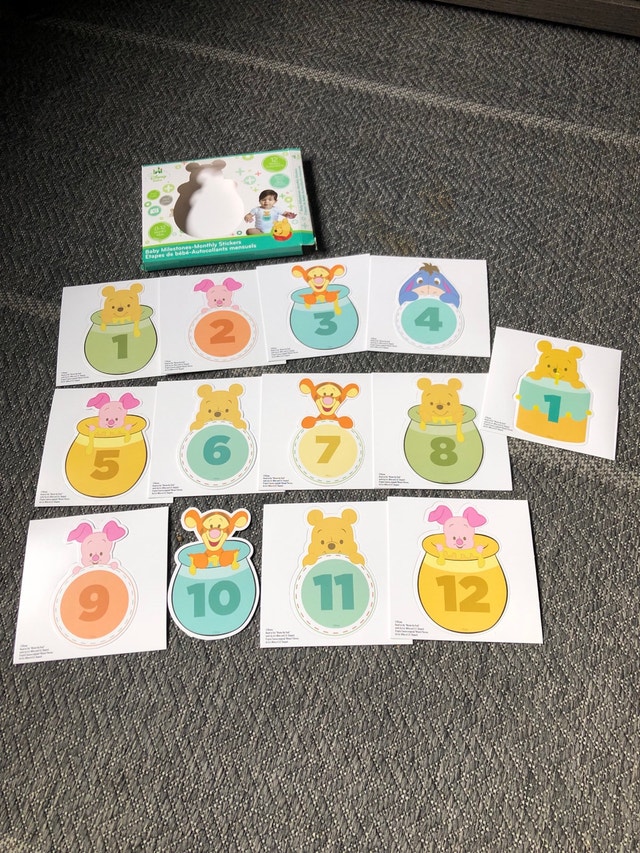 Disney Baby Milestone Stickers