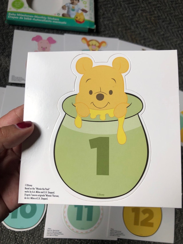 Disney Baby Milestone Stickers - photo 2