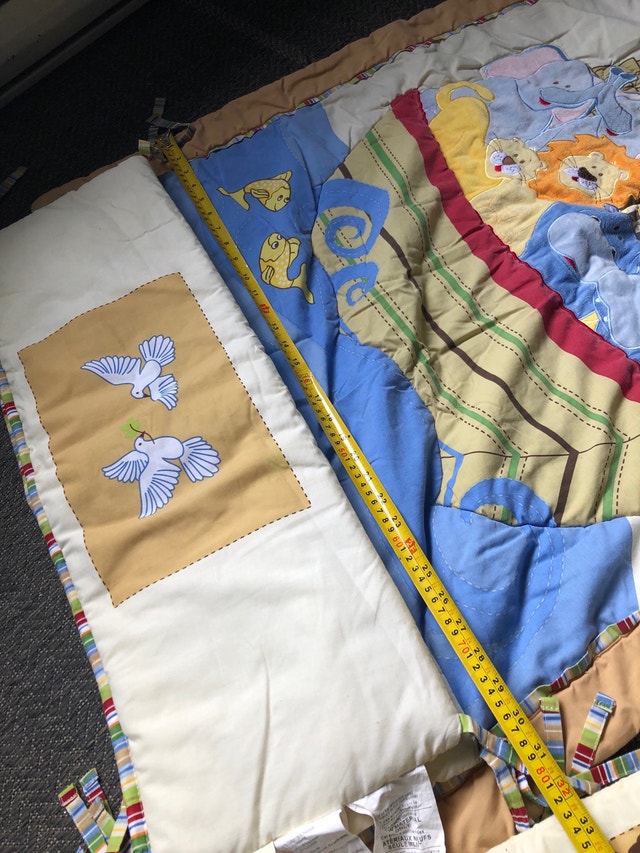 Baby's First Crib Set - Noah's Ark Theme - photo 3