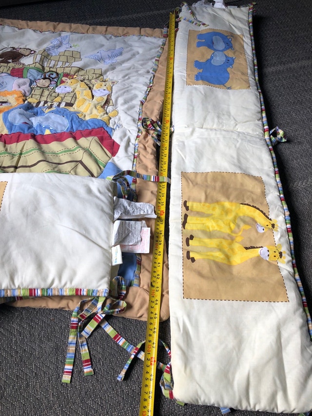 Baby's First Crib Set - Noah's Ark Theme - photo 4
