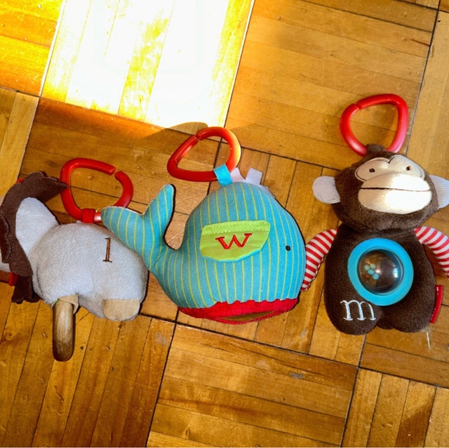 Skip Hop Plush Toys trio