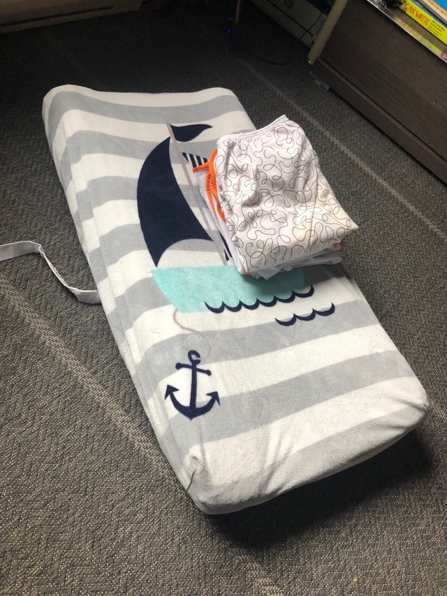 Changing Pad with Covers - Nautical Theme